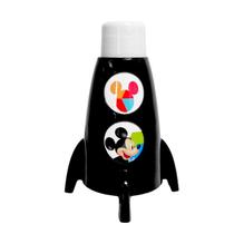 Garrafa Infantil de Foguete Mickey para Suco e Refrigerante - Plasútil