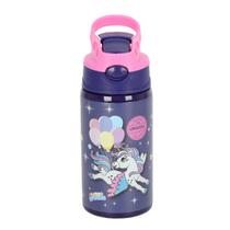 Garrafa Infantil De Inox Com Canudo E Tampa Personagens Luxcel Garrafa Infantil De Inox Com Canudo E Tampa Personagens Luxcel