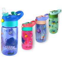 Garrafa infantil de plástico com tampa 450ml top útil Garrafa infantil de plástico com tampa 450ml top útil