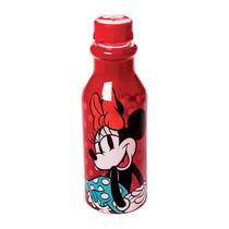 Garrafa Infantil De Plástico Com Tampa Abre Fácil Minnie Mouse Personagem 500ml Garrafa Infantil De Plástico Com Tampa Abre Fácil Minnie Mouse Personagem 500ml