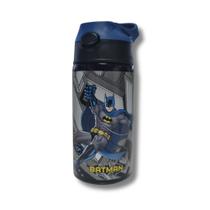 Garrafa Infantil Escolar BATMAN Aço Inox 500ml- Luxcel