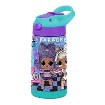 Garrafa Infantil Lol Surprise Alumínio 500ml Azul Original