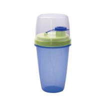 Garrafa infantil mini shaqueira Azul 350 ml plasutil