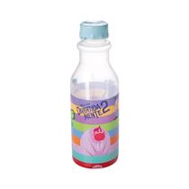 Garrafa Infantil Retrô 500ml, Squeeze, Cantil Plasútil