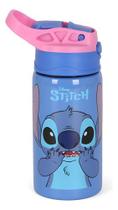 Garrafa Infantil Stitch Disney Aço Inox 500ml C/ Alça Garrafa Infantil Stitch Disney Aço Inox 500ml C/ Alça