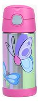 Garrafa Infantil Térmica thermos Funtainer Borboleta 355ml