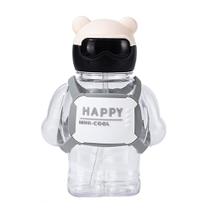 Garrafa Infantil Ursinho Descolado Cinza 800ml R3581 - BBR Toys