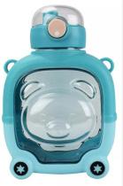 Garrafa Infantil Ursinho Divertido Azul 1l Bbr Toys
