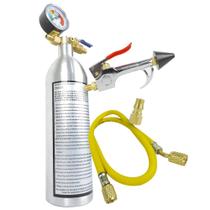 Garrafa injetora 141b p/ limpeza com manometro (kit flushing) - Multfrio Refrigeração