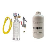 Garrafa Injetora Limpeza De Sistemas De Ar Condicionado ( R141b) Com Registro + 1kg Fluido R141 B Garrafa Injetora Limpeza De Sistemas De Ar Condicionado ( R141b) Com Registro + 1kg Fluido R141 B
