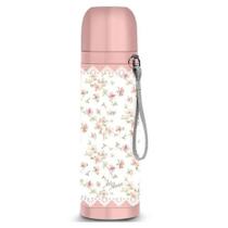 Garrafa Inox 450ml Petalas