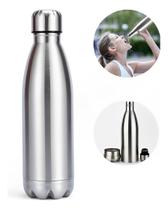 Garrafa Inox 500ml Squeeze Água Gelada Caminhada Academia Garrafa Inox 500ml Squeeze Água Gelada Caminhada Academia