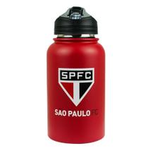 Garrafa Inox Canudo 900ml - SPFC