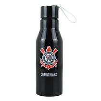 Garrafa Inox Corinthians Preta 600 ML - QH080-1-B