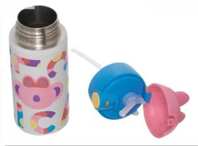 Garrafa inox lilica ripilica lovit flowers bf7714073