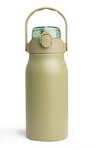 Garrafa Inox Térmica 1 Litro Água Academia Com Alça e Canudo Garrafa Inox Térmica 1 Litro Água Academia Com Alça e Canudo