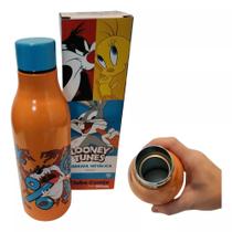 Garrafa Inox Térmica 12hs Looney Tunes Taz 500ml Oficial
