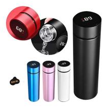 Garrafa Inox Térmica Tampa Led Display Termômetro Cores variadas Garrafa Inox Térmica Tampa Led Display Termômetro Cores variadas