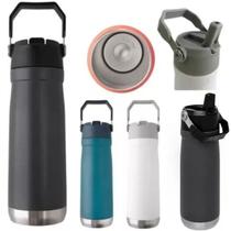 Garrafa Inoxidável 610ml Térmica Isolada Para Bebidas Quentes e Frias Ideal Para Presente Oficial Garrafa Inoxidável 610ml Térmica Isolada Para Bebidas Quentes e Frias Ideal Para Presente Oficial