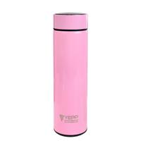 Garrafa isotermica aço com infusor e visor touch em led 500ml