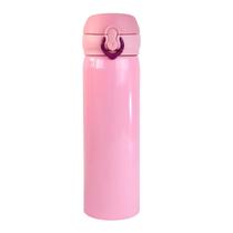 Garrafa isotérmica aço inox trava vacuum cup 400 ml