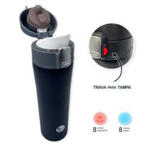 Garrafa Isotérmica com Tampa 500ml - Azul