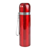 Garrafa isotérmica com tampa e alça botão click 450ml