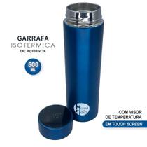 Garrafa Isotérmica Em Aço Inox 500Ml Com Led - ul