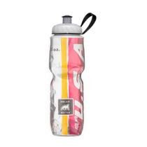 Garrafa Isotérmica Polar Bottle Amarela e Vermelha 710ml Caramanhola