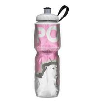 Garrafa Isotérmica Polar Bottle Big Bear Rosa 710ml Caramanhola
