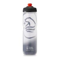 Garrafa Isotérmica Polar Bottle Breakway Big Bear Branca e Carvão 710ml Caramanhola