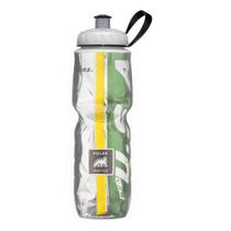 Garrafa Isotérmica Polar Bottle Verde e Amarela 710ml Caramanhola