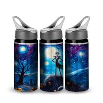 Garrafa Jack Skellington Nightmare Noite Estrelada 600ml