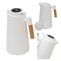 Garrafa Jarra Térmica Café Chá Com Medidor de Temperatura