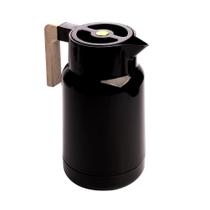 Garrafa Jarra Termica de Aço Inoxidavel com Cabo Madeirado 1Litro Garrafa Jarra Termica de Aço Inoxidavel com Cabo Madeirado 1Litro