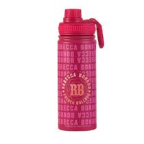 Garrafa Juvenil Rebecca Bonbon Luluca Loud Alumínio Com Tampa De Rosca