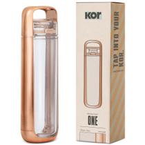 Garrafa KOR ONE Rose Gold 750 ml sem BPA reutilizável
