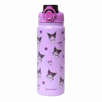 Garrafa Kuromi Galaxy Inox Lilás 650ml Garrafa Kuromi Galaxy Inox Lilás 650ml