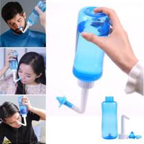 Garrafa Lavador Limpador Higienizador Higiene Tratamento Lavagem Nasal anti Rinite Alérgica Prevenção Sinusite Ducha Irr