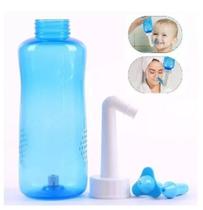 Garrafa lavagem nasal limpeza ducha nariz infantil 300ml