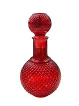 Garrafa Licoreira Decanter 700ml De Vidro Vermelho