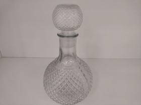 Garrafa licoreira / whisky de vidro pérsia retro 26 cm(6249)