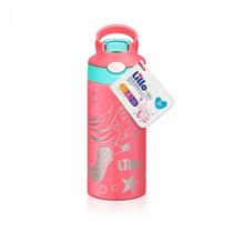 Garrafa Lillo Térmica 3+ Anos Infantil Sereia Inox Bebedor Retrátil Silicone 350ml Isolamento Premium Garrafa Lillo Térmica 3+ Anos Infantil Sereia Inox Bebedor Retrátil Silicone 350ml Isolamento Premium
