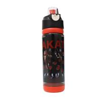 Garrafa Lock Clã Akatsuki 600ml Oficial Naruto