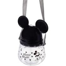Garrafa Lúdica Flip Tampa Automática Mickey Mouse 1,1L 17453 - Plasútil Garrafa Lúdica Flip Tampa Automática Mickey Mouse 1,1L 17453 - Plasútil