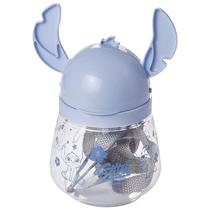 Garrafa Lúdica Flip Tampa Automática Stitch 1,1L 17452 - Plasútil