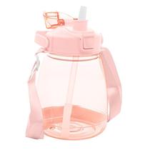 Garrafa Lyor Multiuso C/ Alca Dupla e Canudo Rosa 1200 Ml Garrafa Lyor Multiuso C/ Alca Dupla e Canudo Rosa 1200 Ml