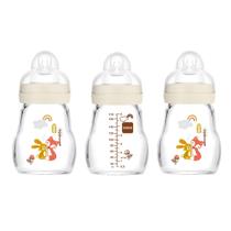 Garrafa MAM Feel Good Premium de Vidro 150ml (3 Unidades) - 0+ Meses Garrafa MAM Feel Good Premium de Vidro 150ml (3 Unidades) - 0+ Meses