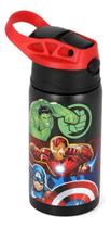 Garrafa Meninos Avengers Marvel Vingadores Aço Inox 500Ml