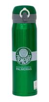 Garrafa Metálica Térmica Inox Verde Presente Palmeiras 450ml